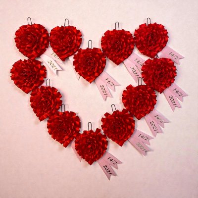 Rosett HEART 10 cm