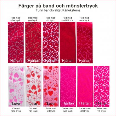 Rosett SWEETY - 3 storlekar